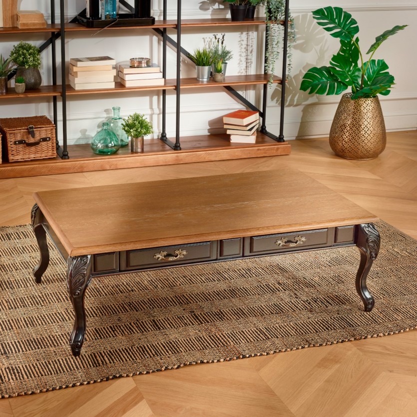 découvrez notre table basse chic, un mélange parfait d'élégance et de fonctionnalité. idéale pour sublimer votre salon, elle allie design moderne et matériaux de qualité pour créer un espace accueillant et tendance.