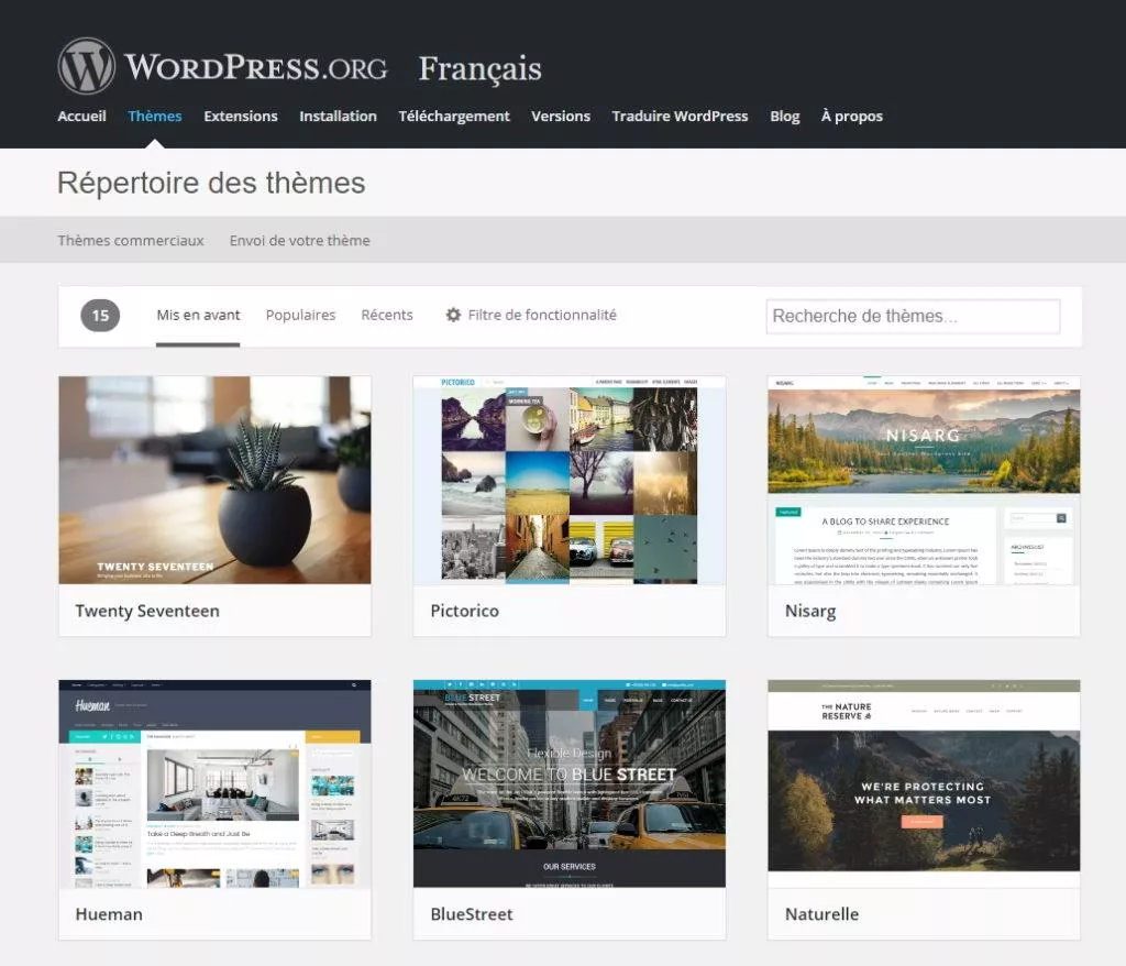 découvrez notre sélection de thèmes wordpress premium, conçus pour donner à votre site web une apparence professionnelle tout en offrant des fonctionnalités puissantes pour améliorer l'expérience utilisateur. personnalisez facilement votre site avec des designs modernes et responsives, adaptés à tous les appareils.