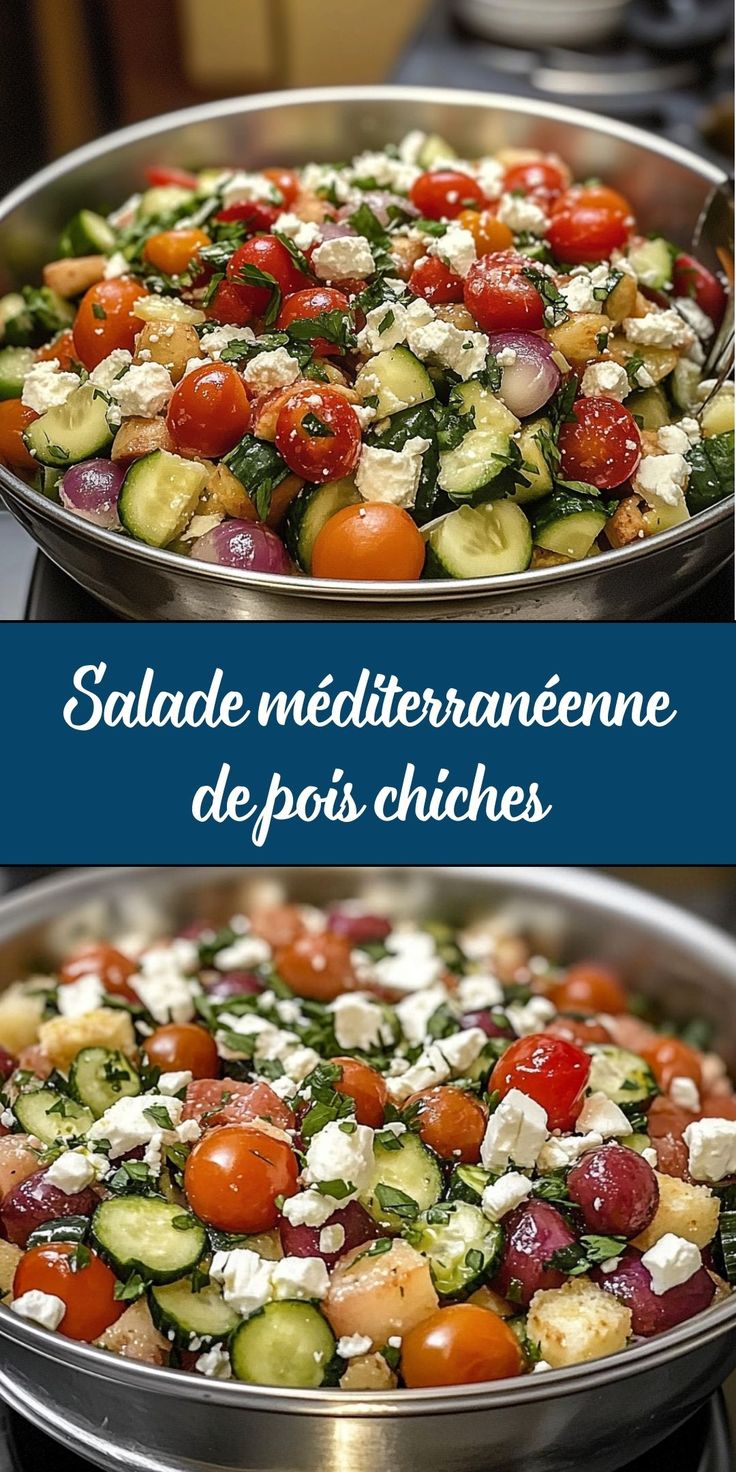découvrez notre délicieuse salade méditerranéenne, un mélange frais de légumes colorés, d'olives savoureuses et de fromage feta, le tout arrosé d'une vinaigrette légère. parfaite pour un repas sain et savoureux, elle vous transporte directement sous le soleil de la méditerranée.