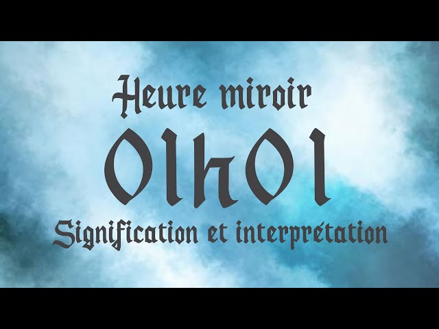 découvrez la signification angélique de l’heure miroir 01h01 : messages, interprétations des anges gardiens et conseils pour comprendre ce que cette heure veut vous transmettre.