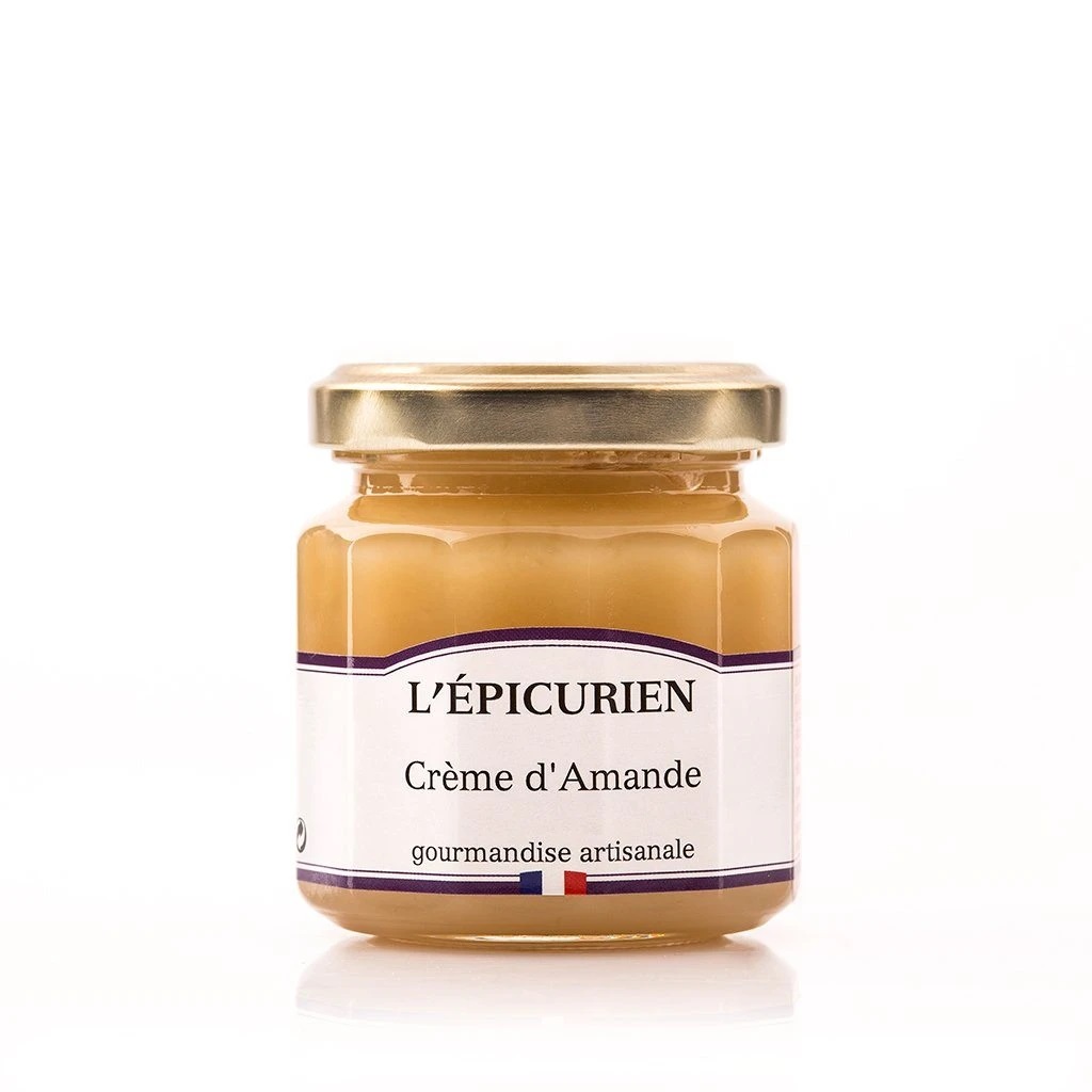 découvrez notre crème d’amande onctueuse, parfaite pour sublimer vos desserts et pâtisseries avec une douceur naturelle et un goût délicat.