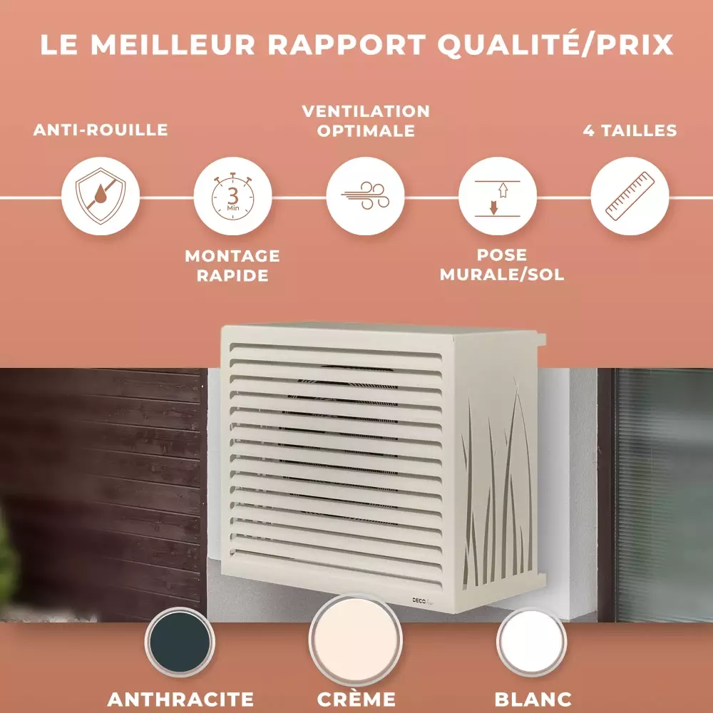 découvrez notre caisson anti-bruit pour pompe à chaleur, conçu pour réduire efficacement les nuisances sonores tout en améliorant le confort de votre environnement.