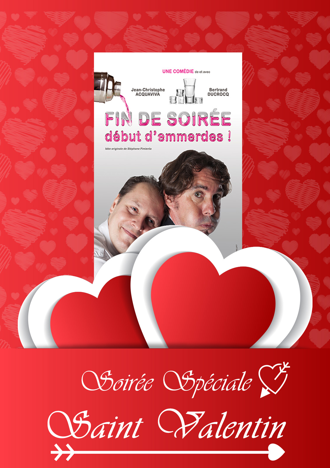 participez à une soirée festive exceptionnelle pour la saint-valentin organisée par lcm, avec musique, ambiance romantique et surprises pour célébrer l'amour en beauté.